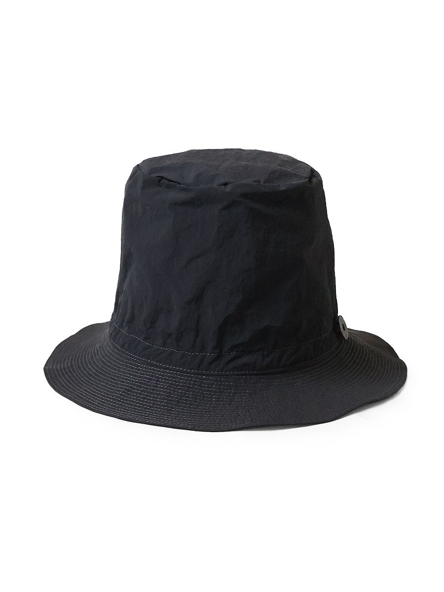 Nylon KONBU processing Pork Pie CAMP-HAT