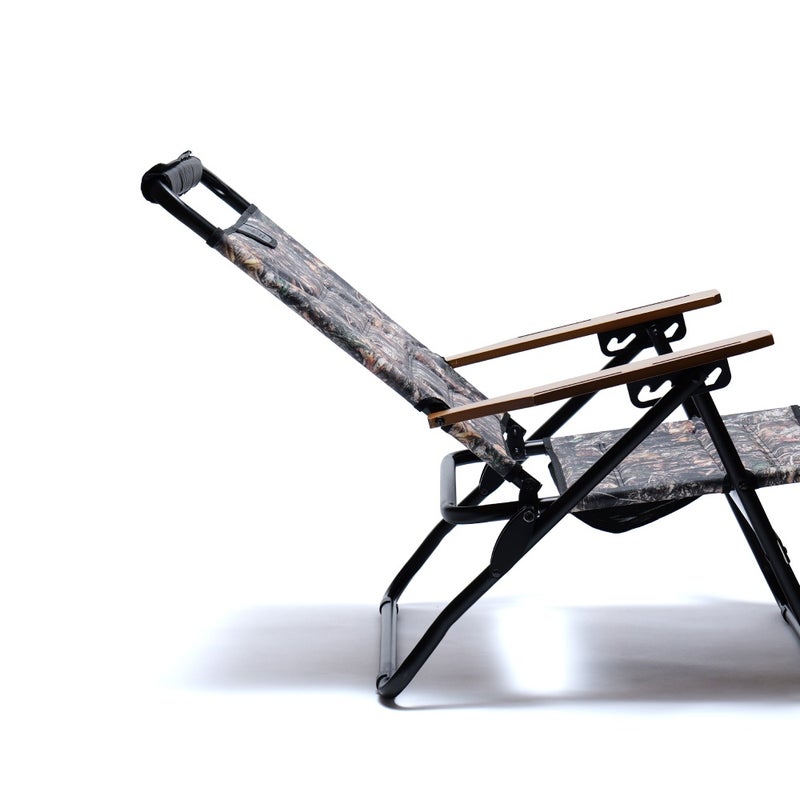 ORIGINAL CAMO POLYCA SERIES HIGH BACK RECLINING LOW ROVER CHAIR