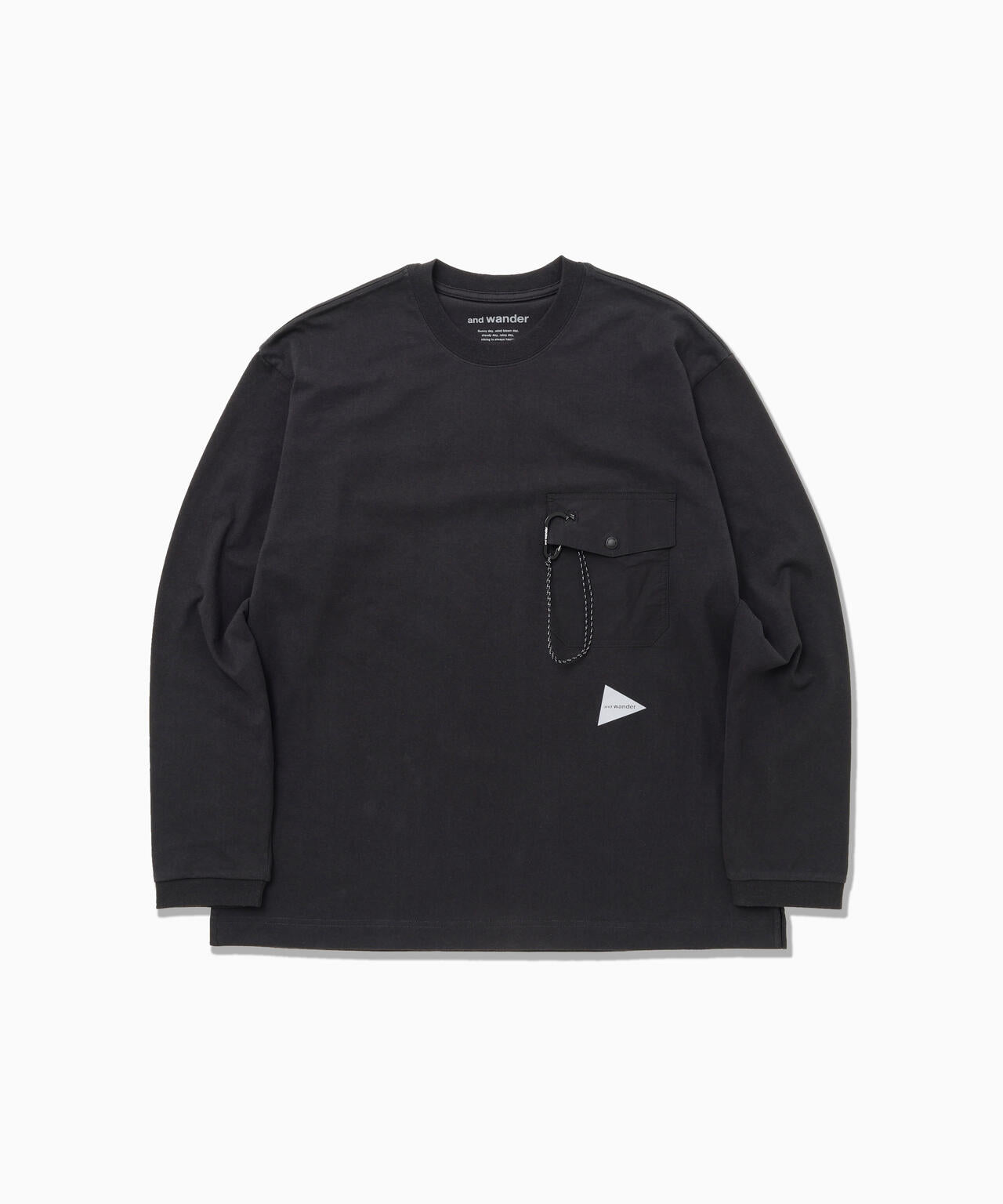 heavy cotton pocket LS T