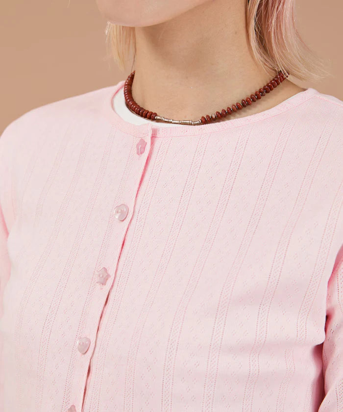 Eyelet Lace Cardigan
