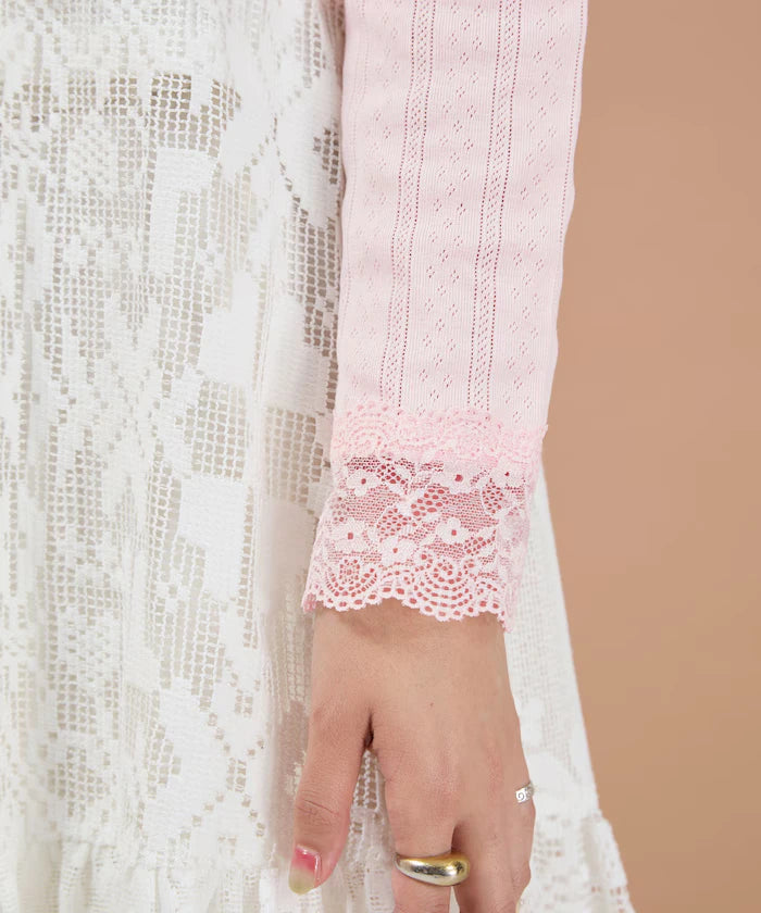 Eyelet Lace Cardigan