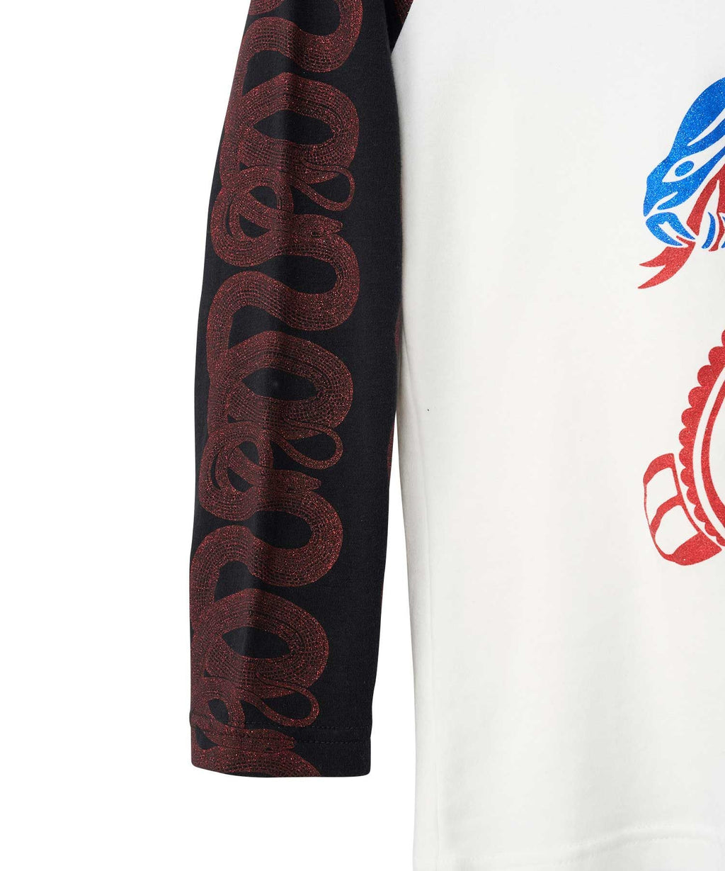 COBRA Three-Quarter Sleeve Chibi T-Shirt
