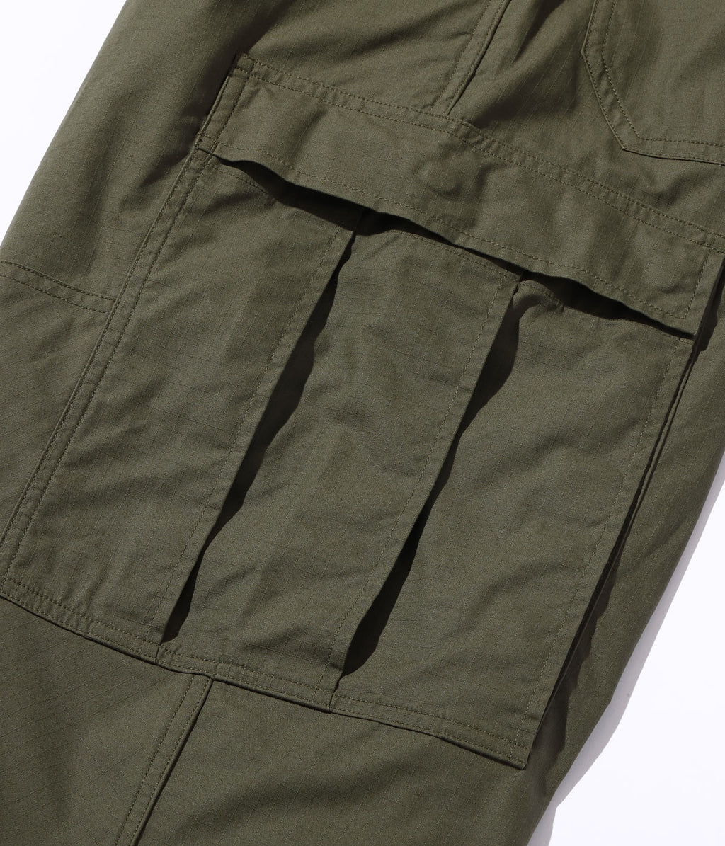 COTTON RIP STOP MONKEY BUTT CARGO PANTS