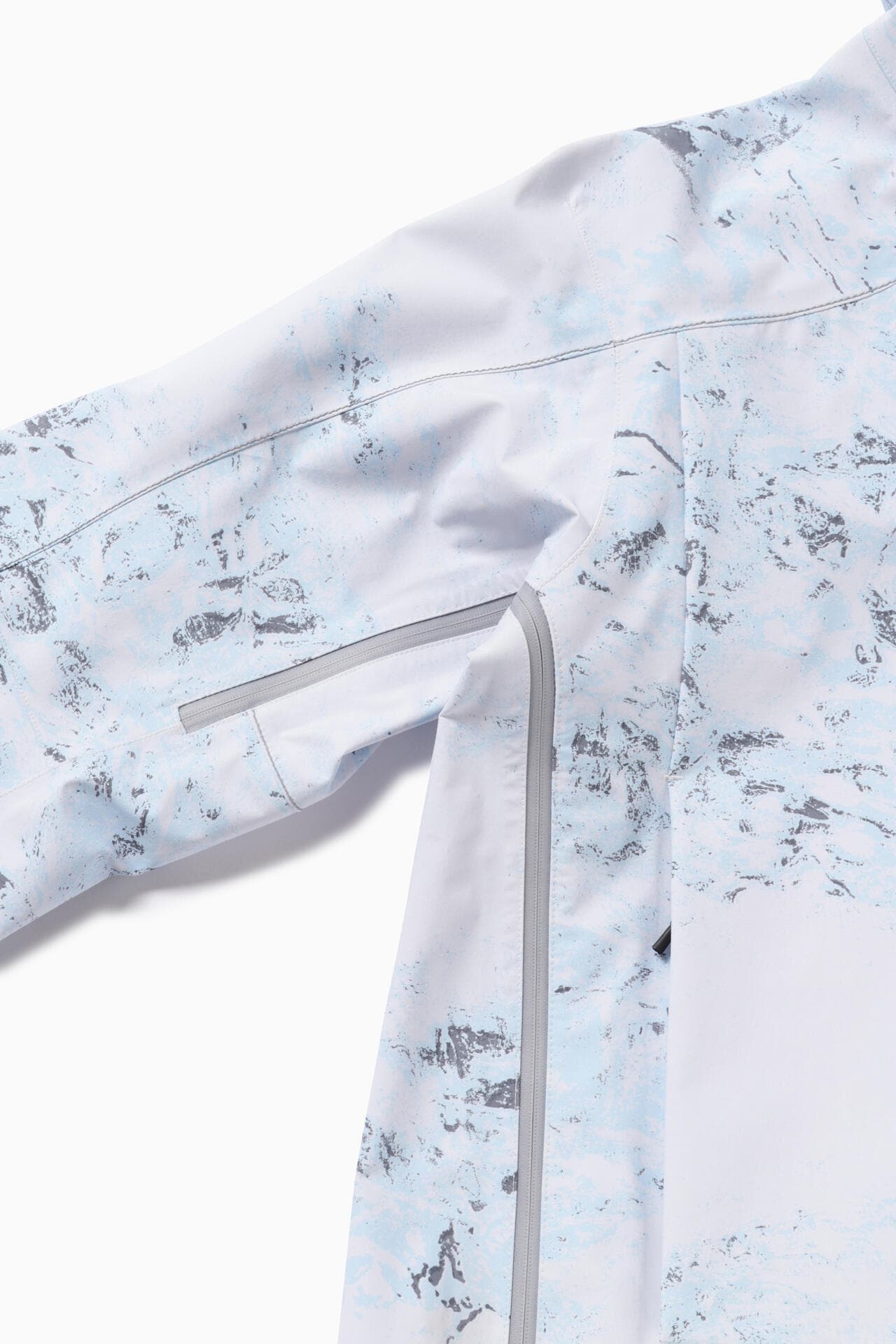 printed PERTEX SHIELD rain jacket