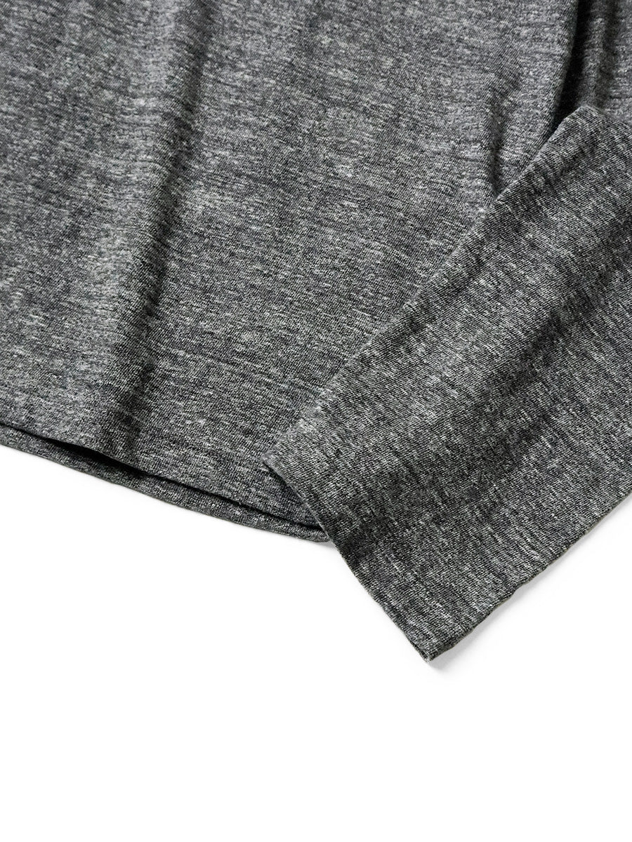 TOP Tenjiku High Neck Pocket Long T