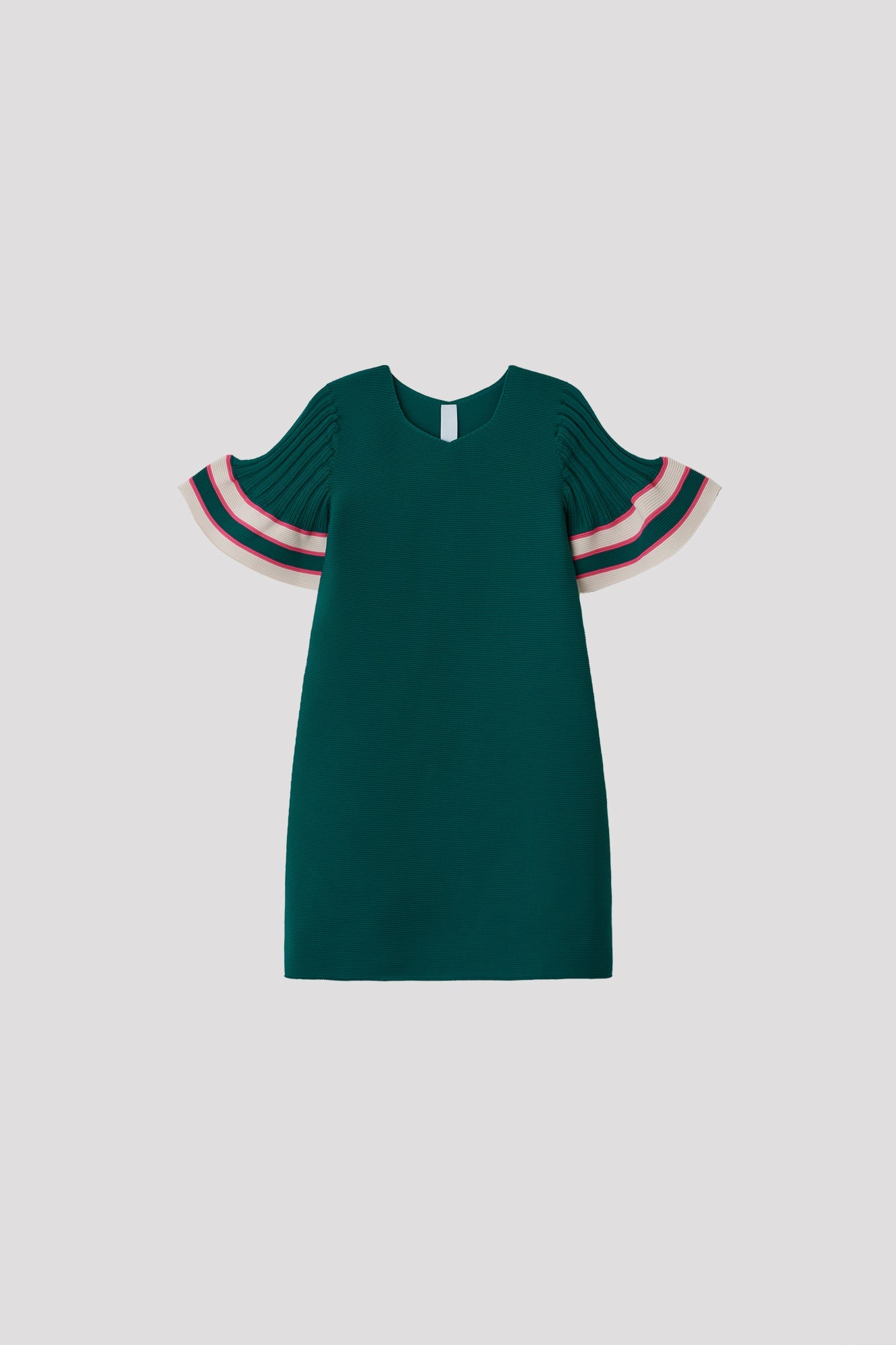 POTTERY KID SHORT BELL SLEEVES FLARE DRESS
