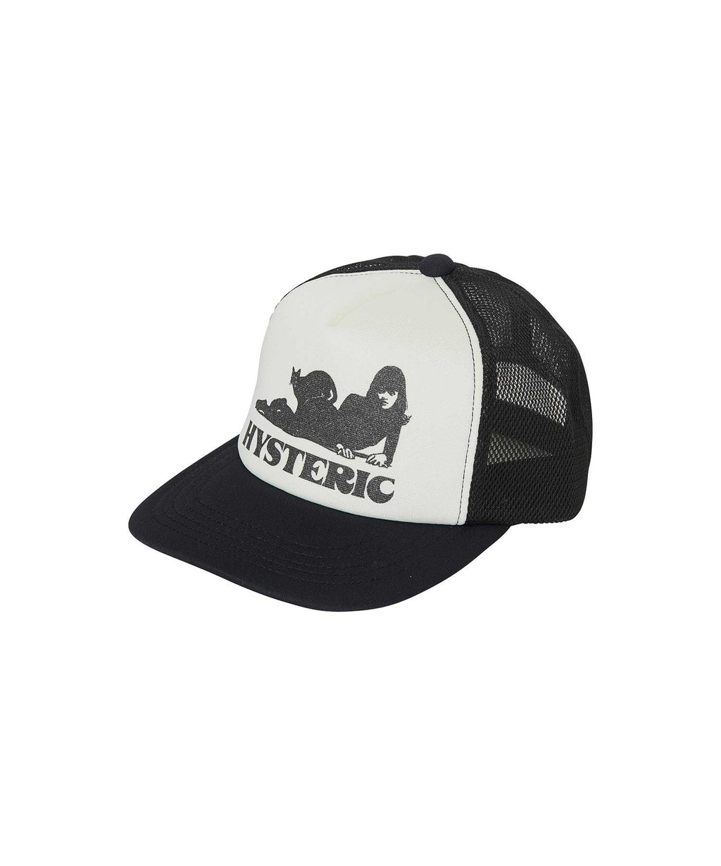 BLACK CAT WOMAN Mesh Cap