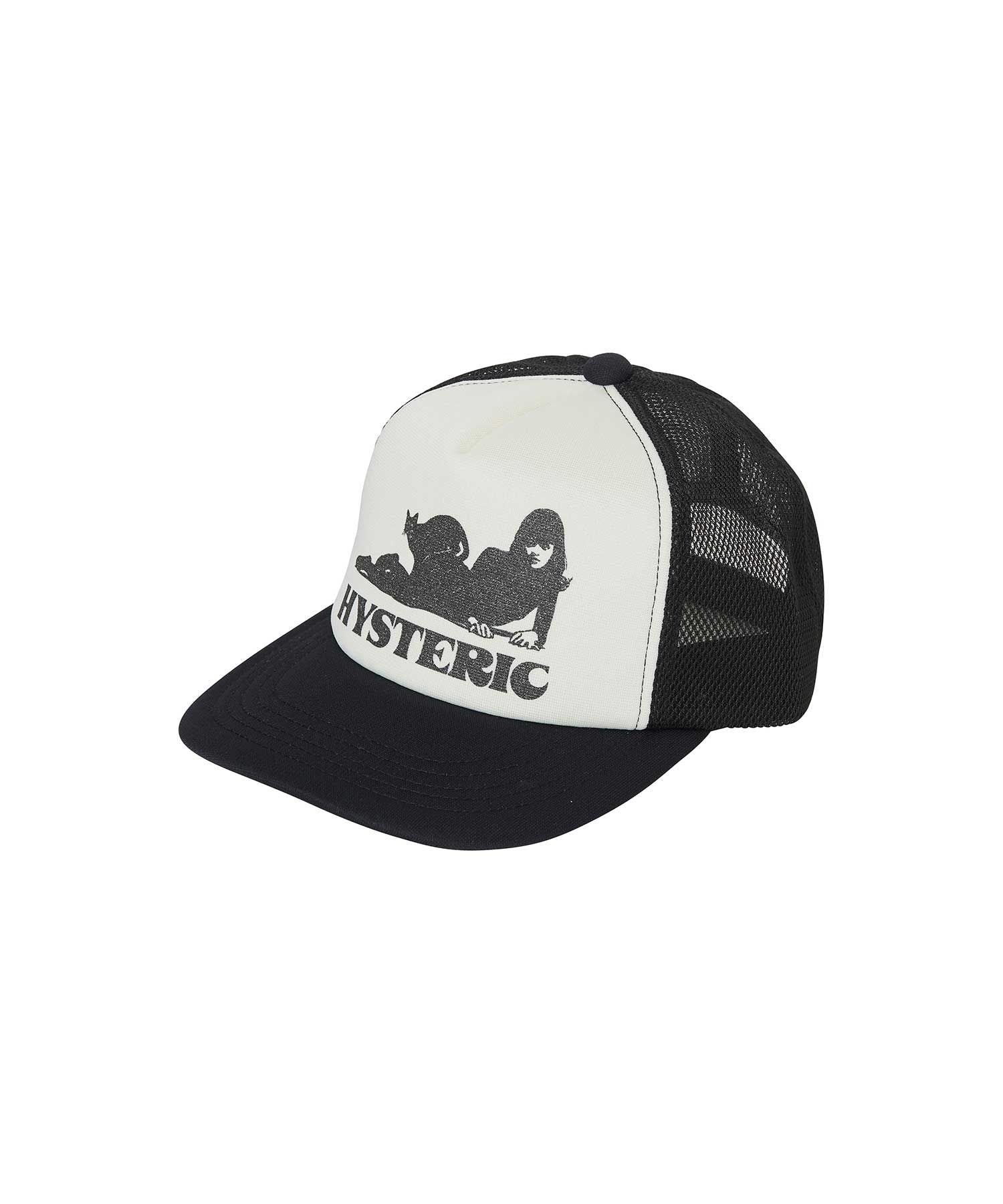 BLACK CAT WOMAN Mesh Cap