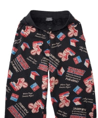 HYSTERIC RECORDS Pattern Sweatpants