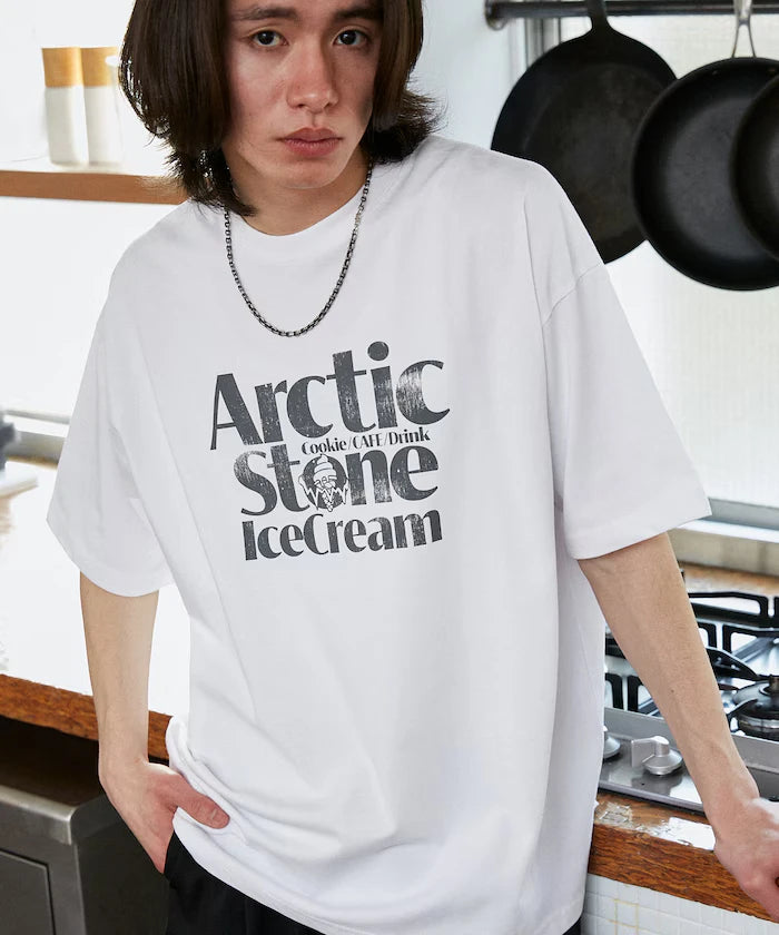 Love Pop Studio Ice Cream Shop Logo T-Shirt Limited Edition
