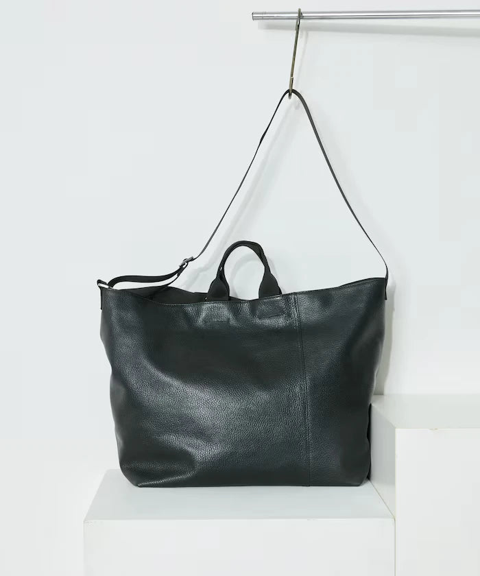 2WAY Leather Messenger Bag