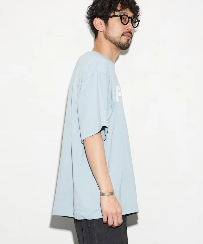 6 Ounce Front Logo Print Crew Neck T-Shirt / Print T-Shirt PR FIRST