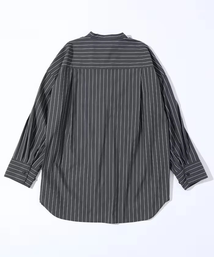 Oversized Long Sleeve Brooch Shirt