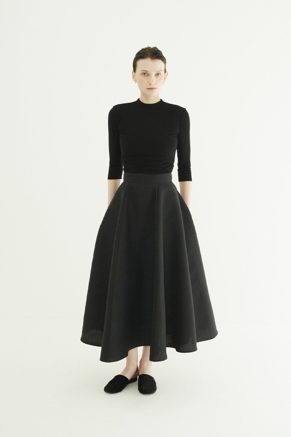 VOLUME FLARE SKIRT