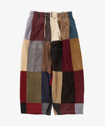 circular pants faux suede six