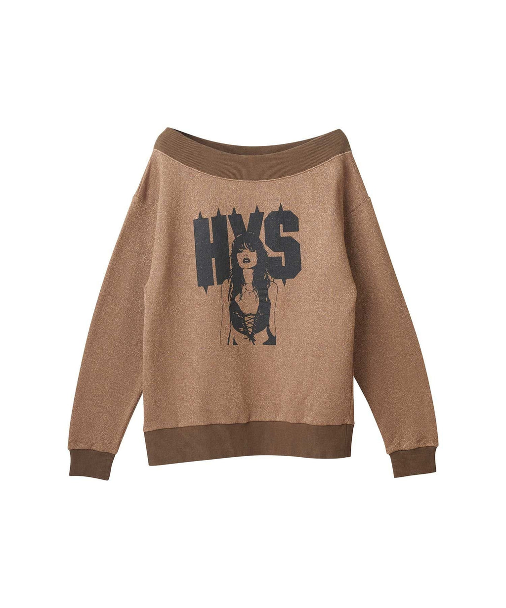 HYSTERIC SPIKE LOGO WOMAN Sweat