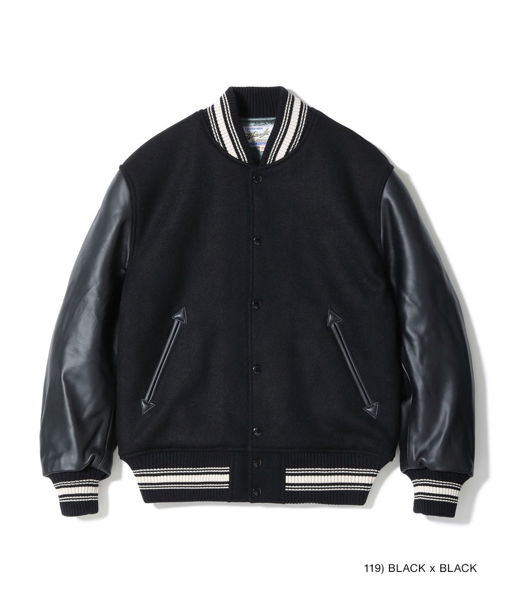 30oz. WOOL MELTON AWARD JACKET “SOLID”