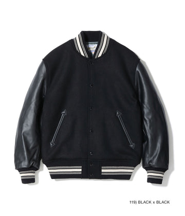30oz. WOOL MELTON AWARD JACKET “SOLID”