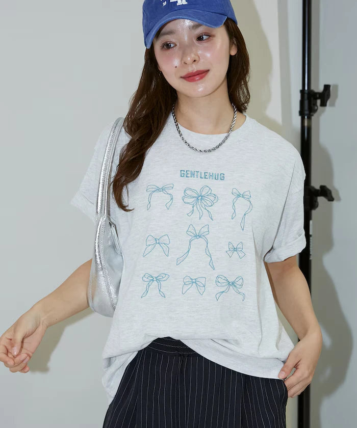 Ribbon Embroidery T-Shirt Limited Edition