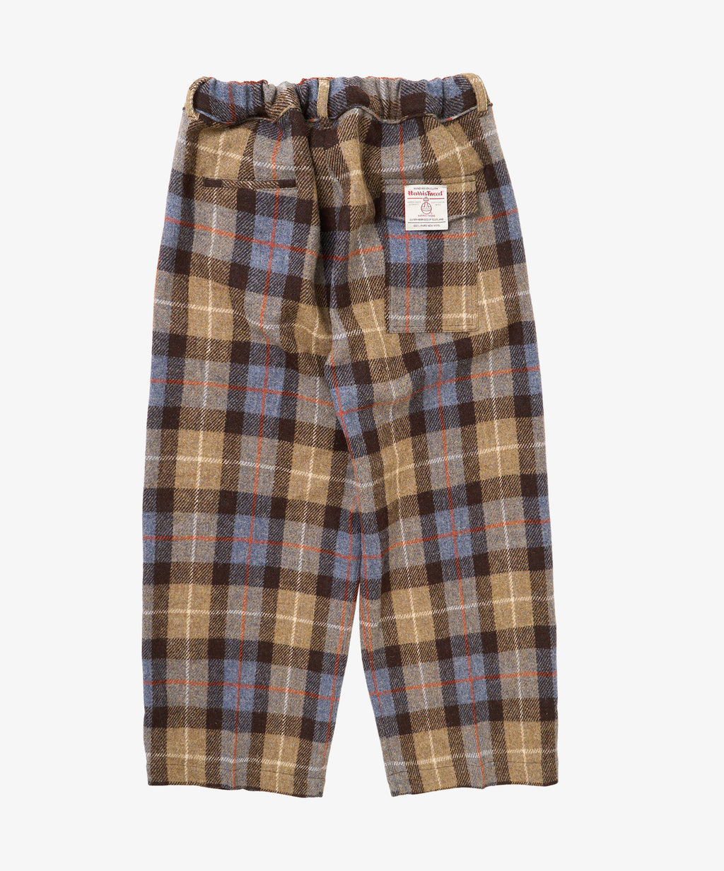 hakama pants plaid harris tweed