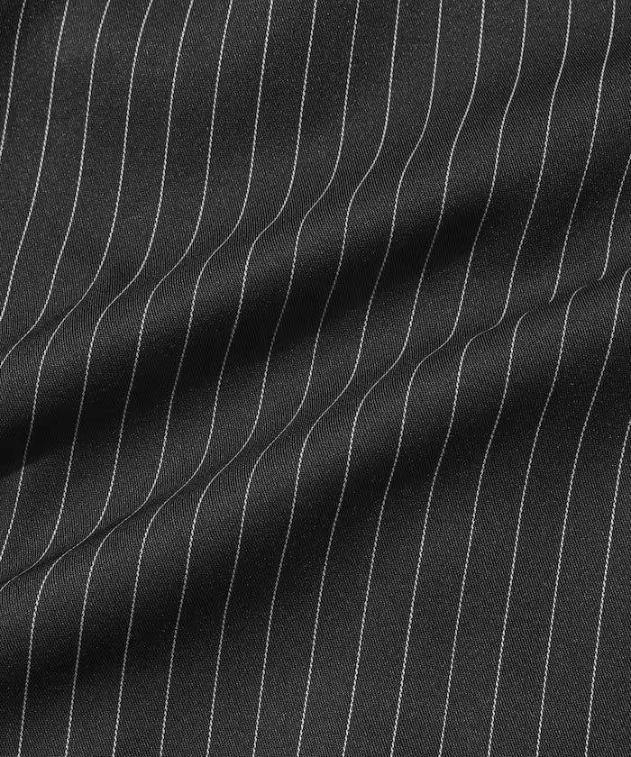Spindle Stripe Shirt Jacket / Suitable for Setup