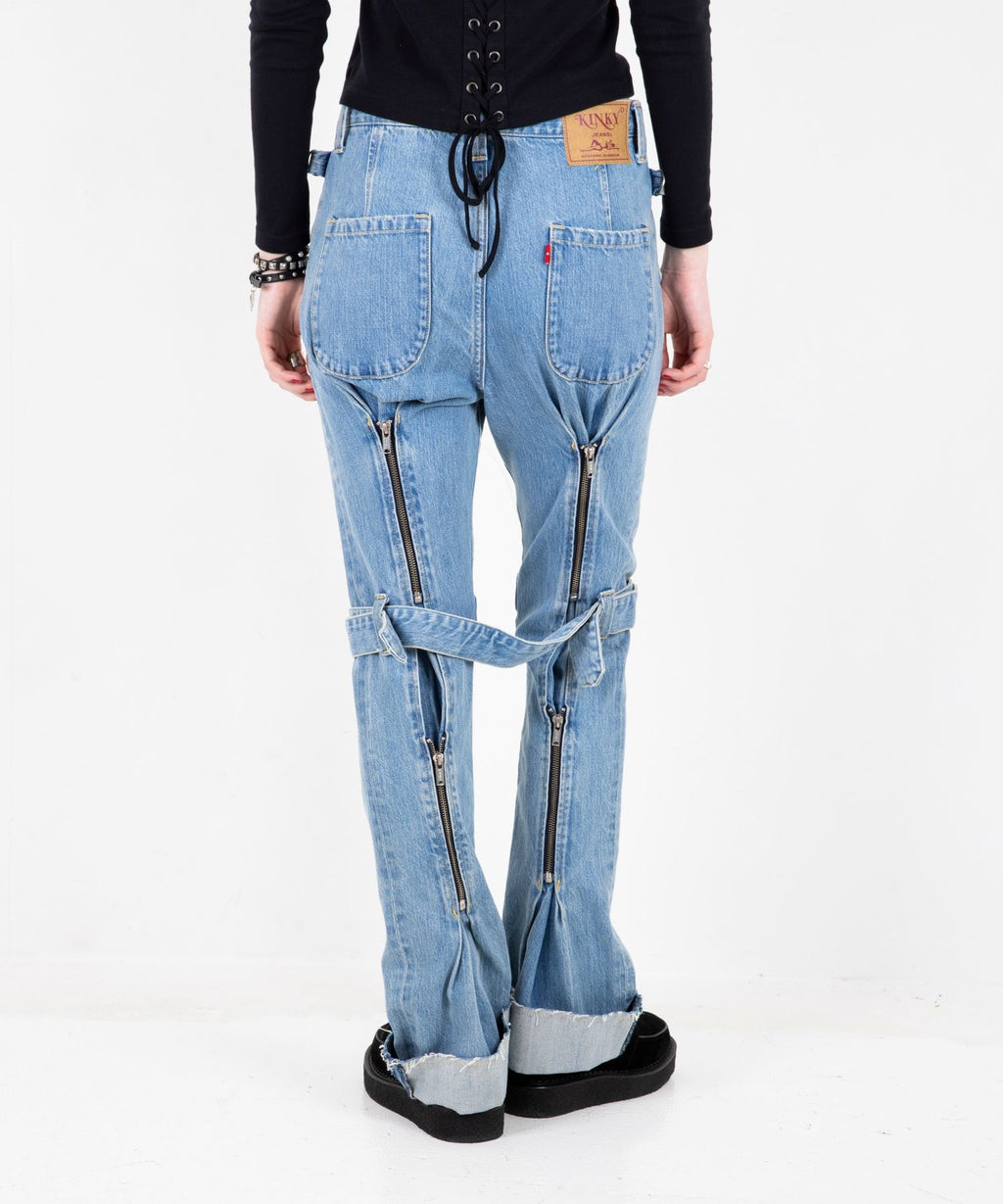 Bondage Denim Pants