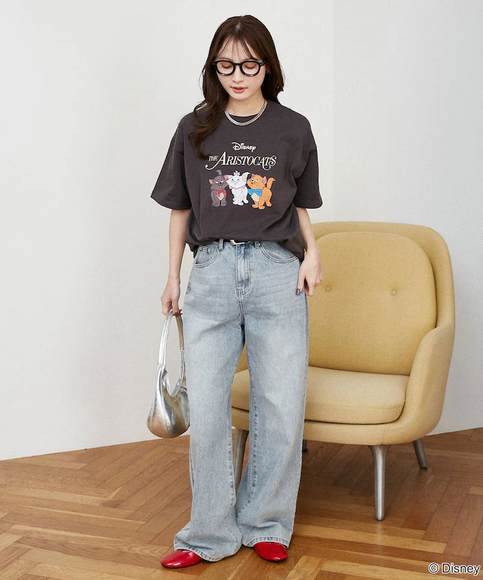 Disney Marie/Disney Marie/Print T-Shirt Limited Edition