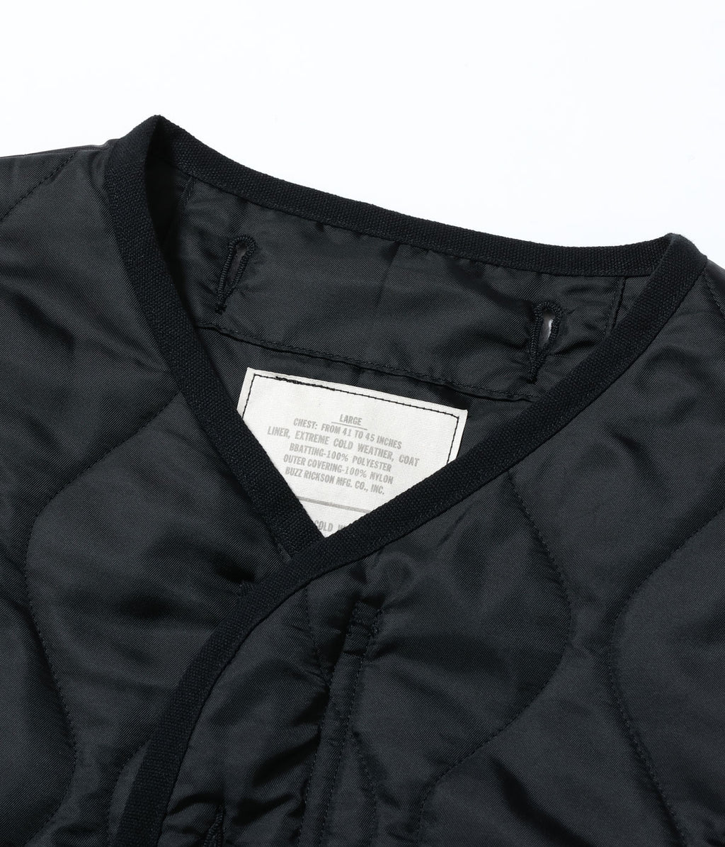 WILLIAM GIBSON COLLECTION BLACK M-65 LINER