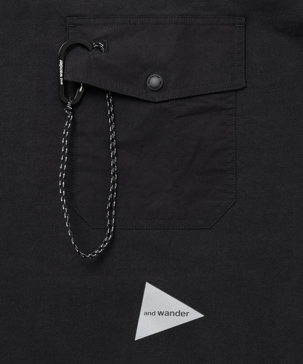 heavy cotton pocket LS T