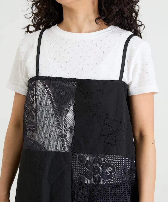 Remake Vintage Lace Patchwork Camisole