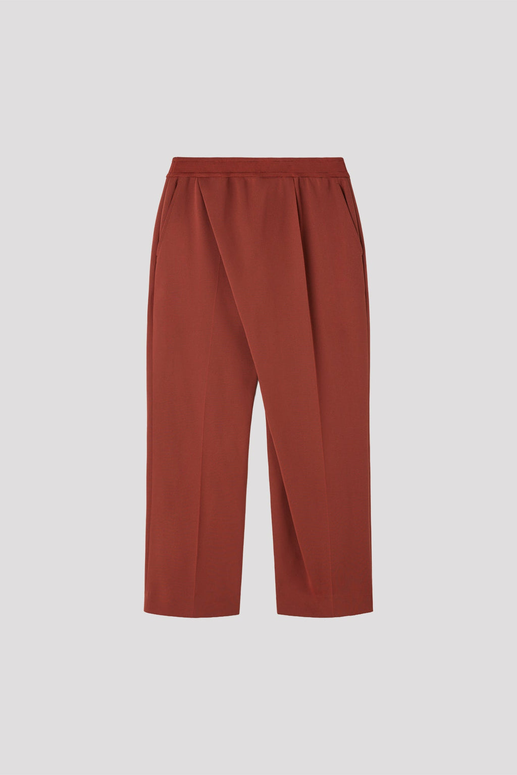 SOFT MILAN WRAP FRONT PANTS