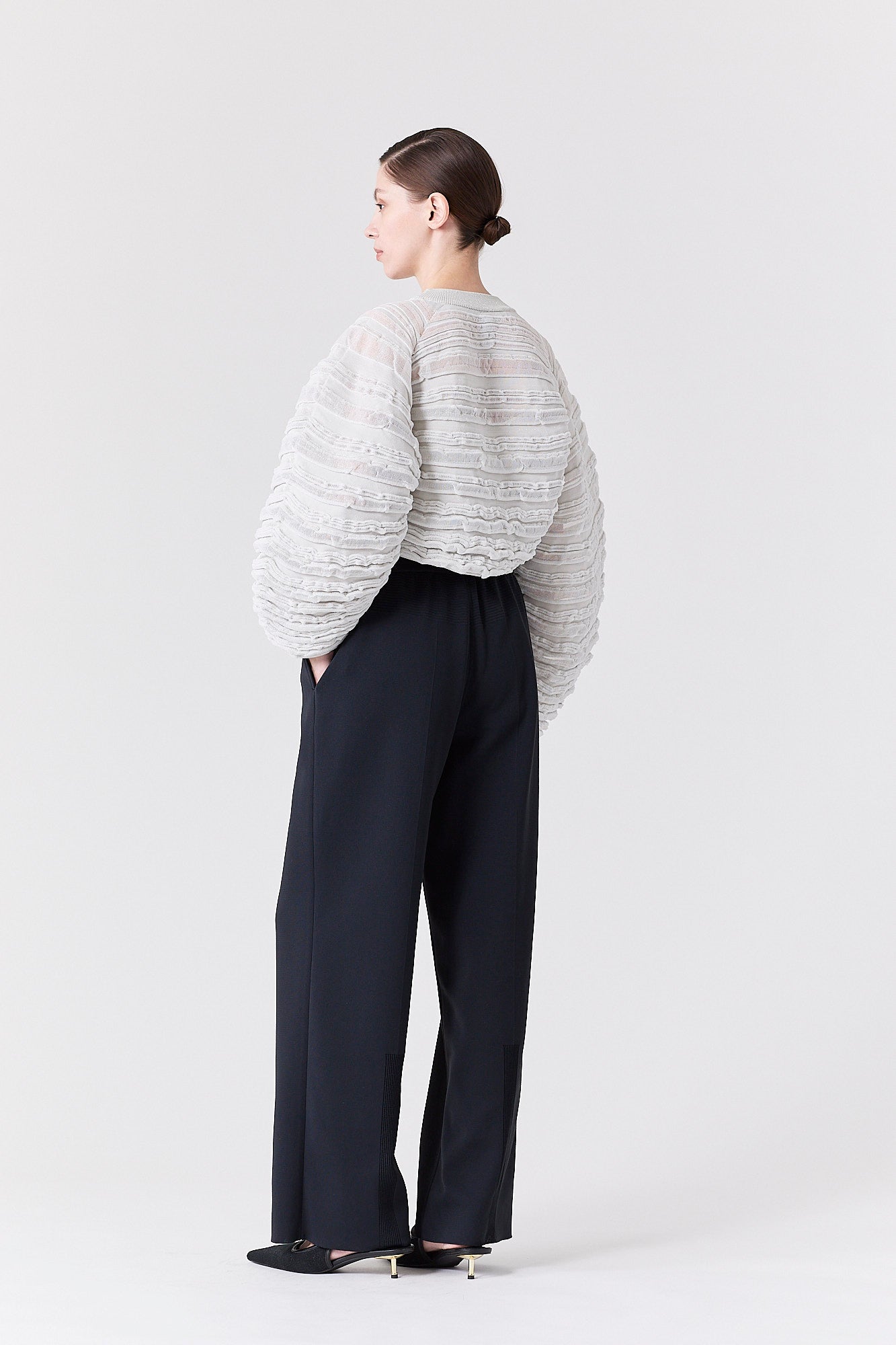 SOFT MILAN SEMI WIDE PANTS