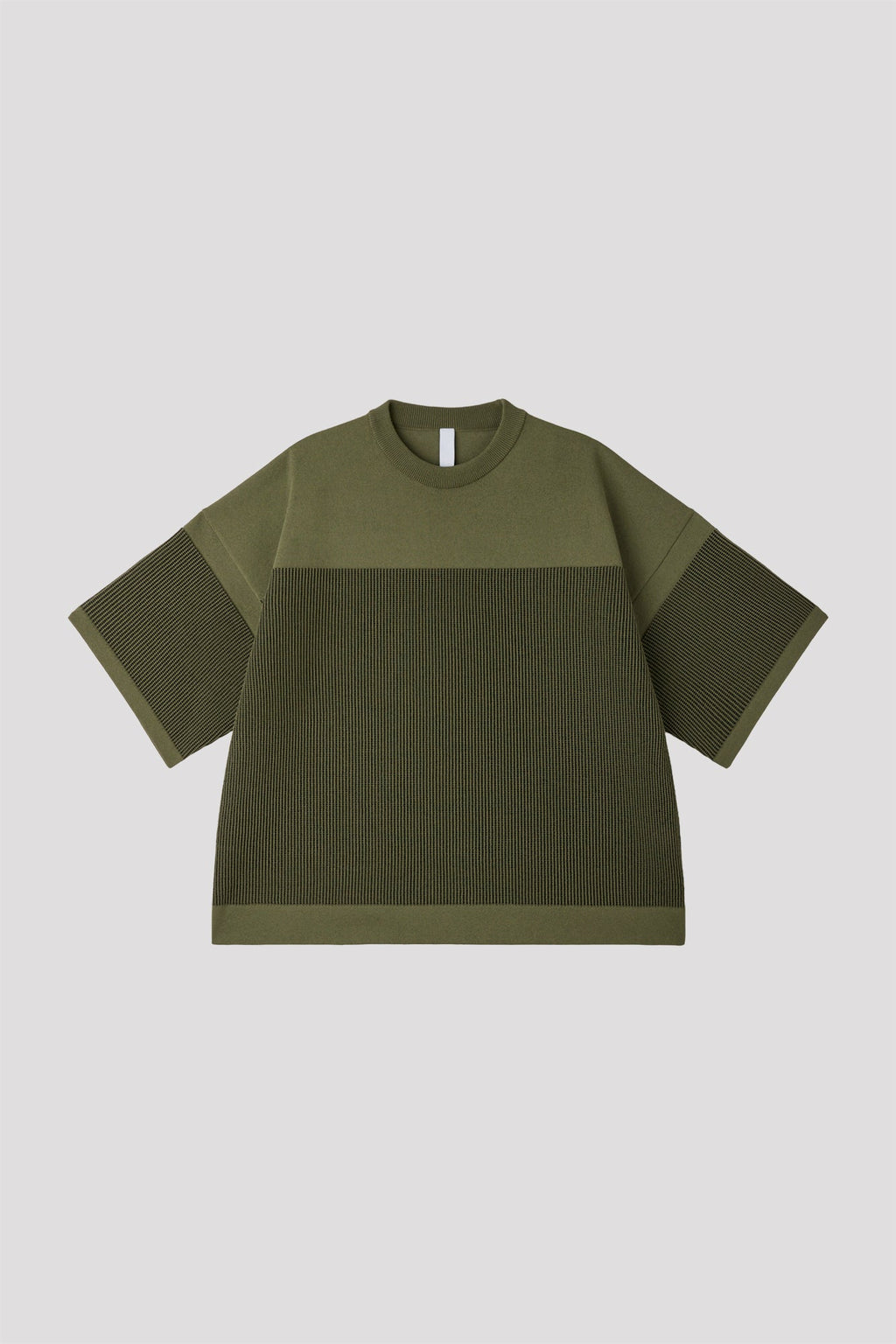 WAFFLE LUCENT SHORT SLEEVE TEE SHIRT