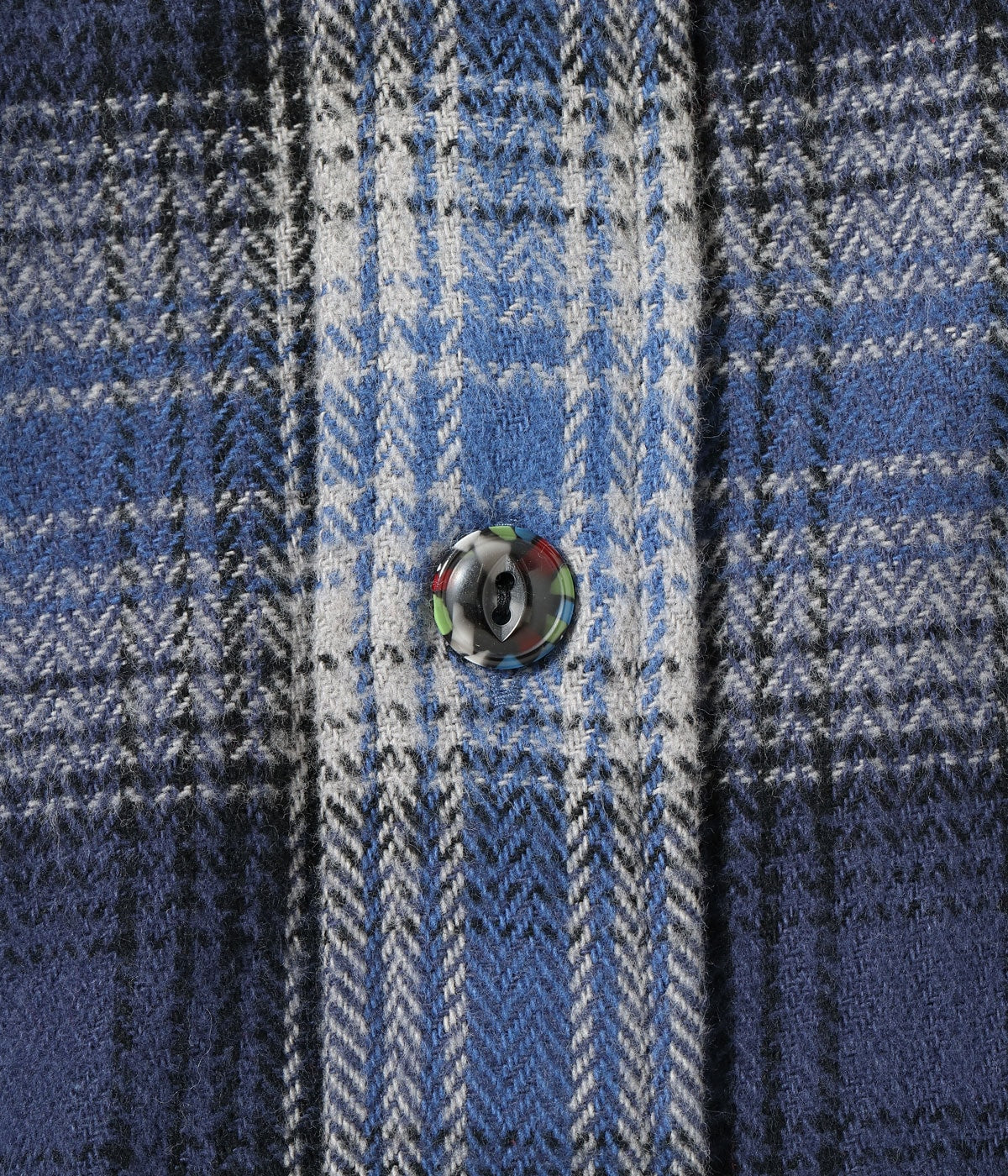 FICTION ROMANCE HERRINGBONE TWILL CHECK WORK SHIRT