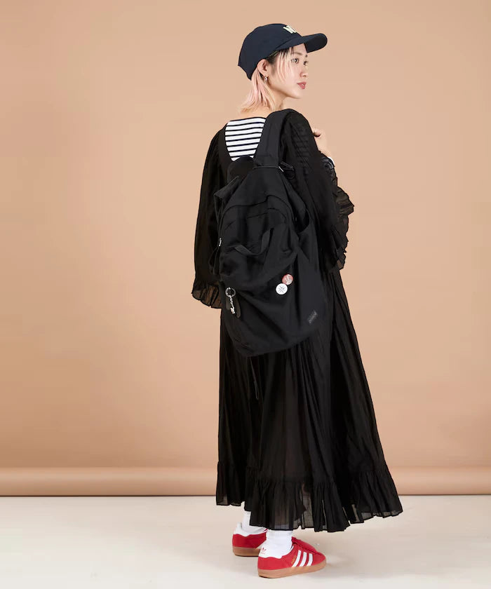 India Square Neck Frilled Dress