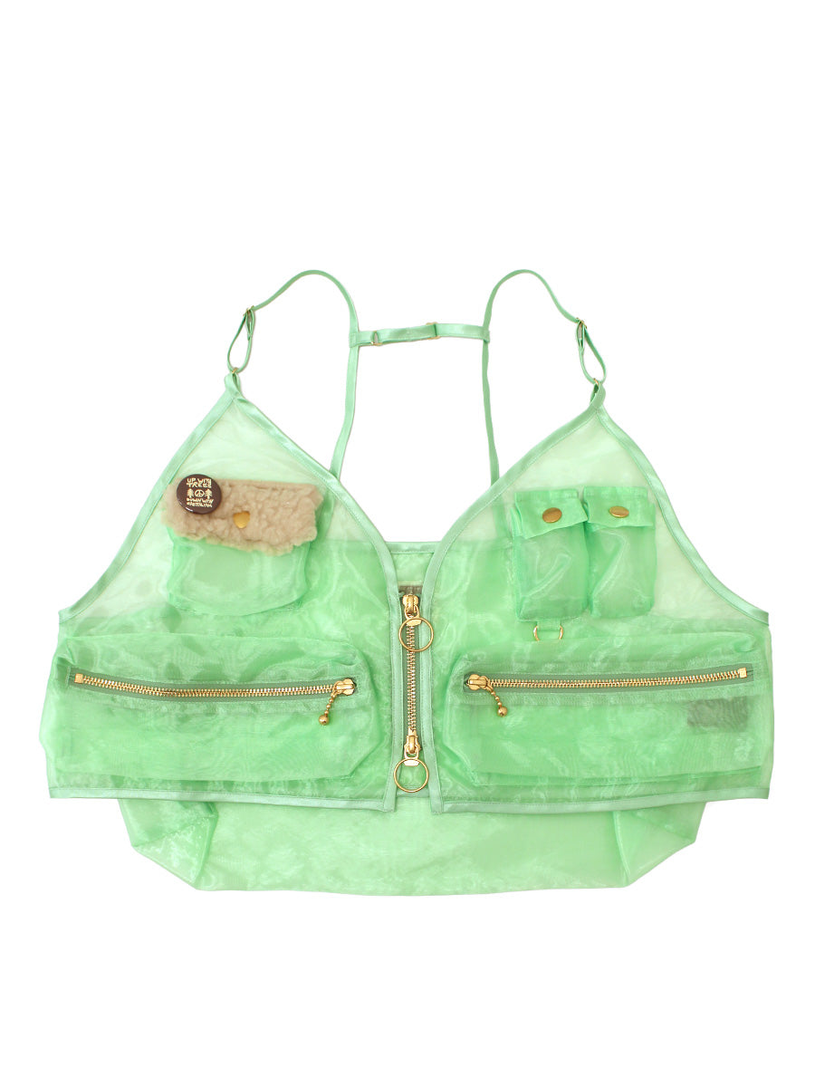 Sheer Pearl Fishing Vest