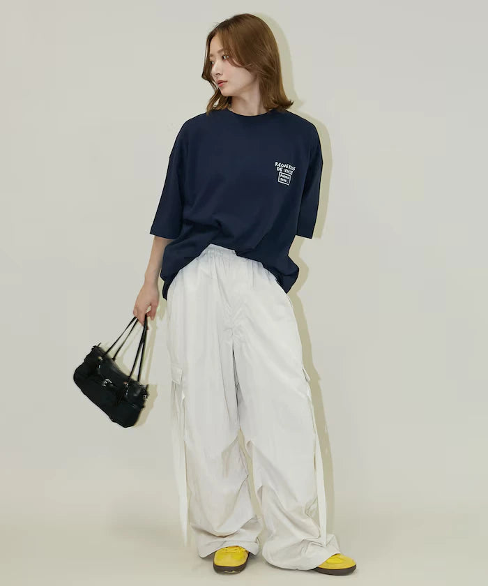 Love Pop Studio Travel Note Typography T-Shirt