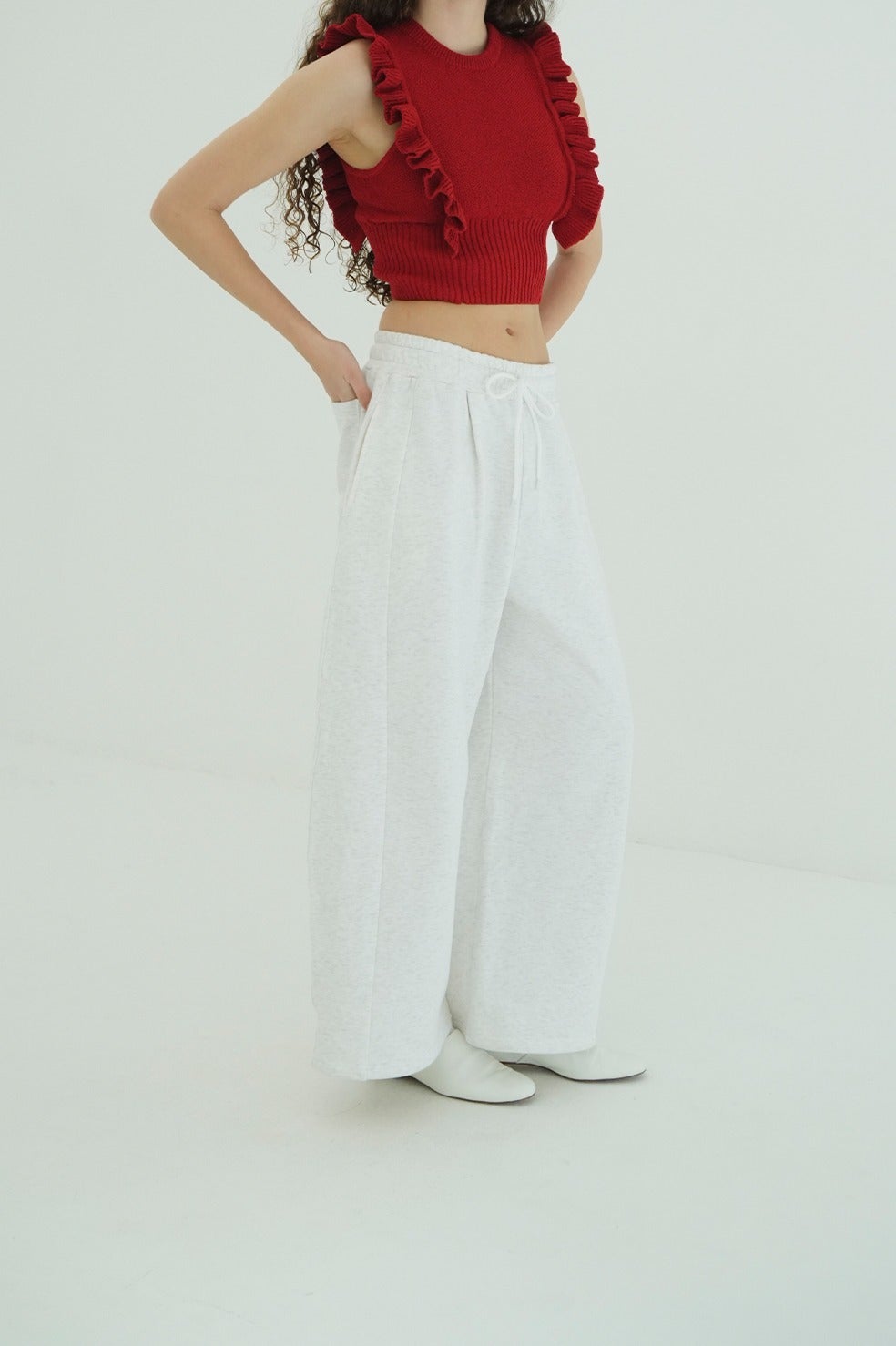 COCOON BULKY SWEAT PANTS