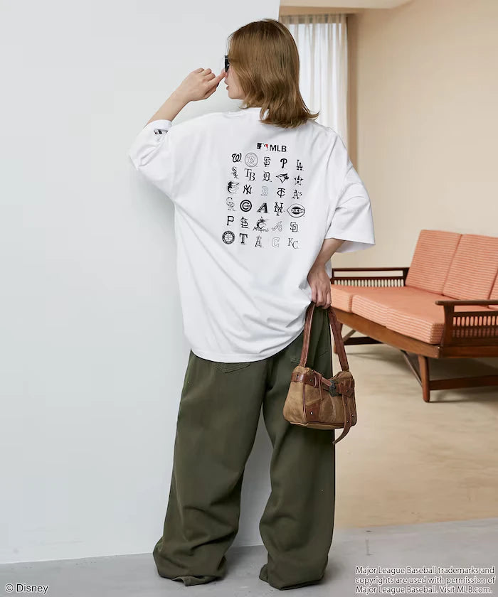 MLB/MICKEY MOUSE/Exclusive Print T-Shirt Limited Release