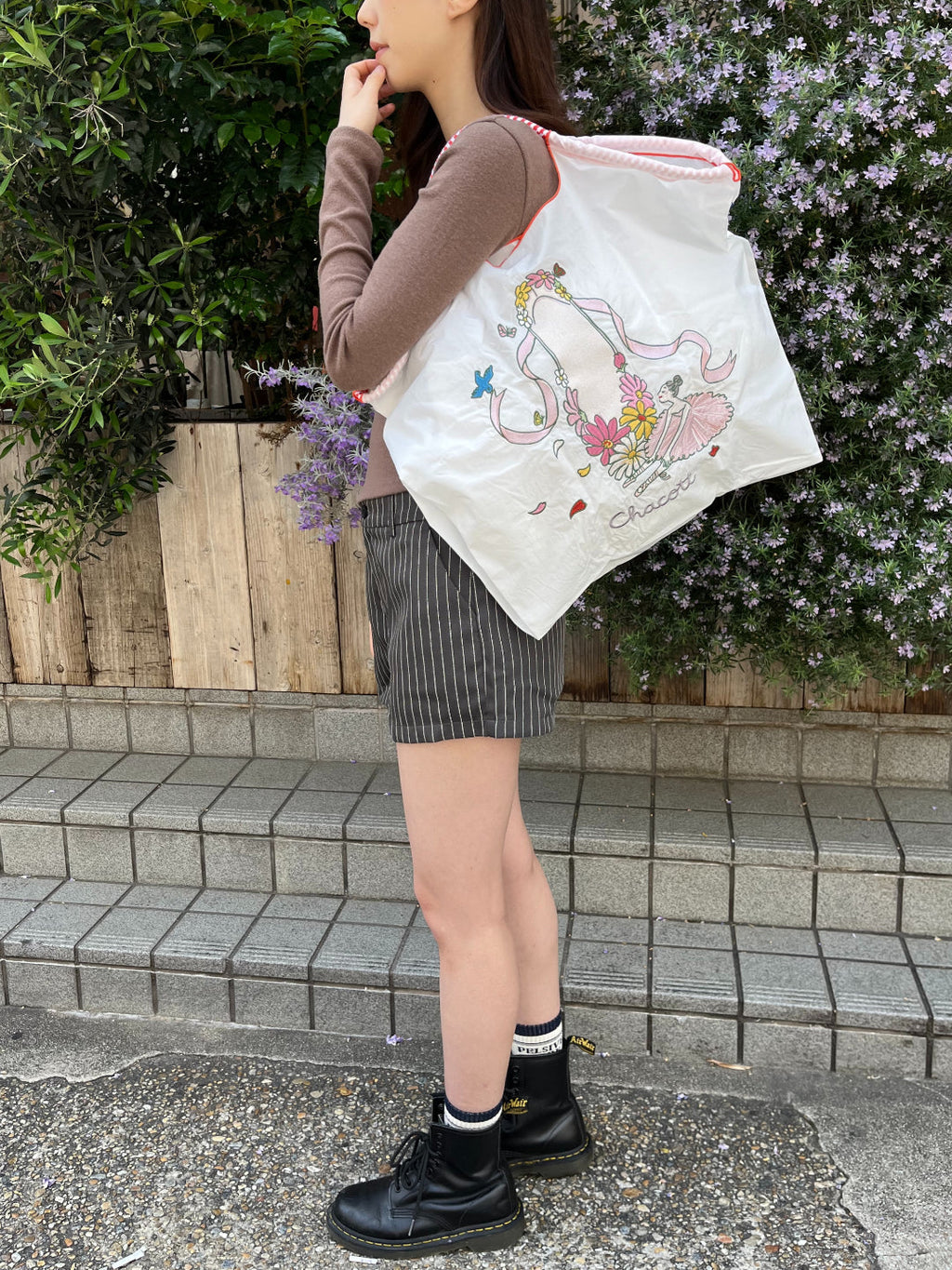 Chacott x Nozomi Yuasa x Ball&Chain Collaboration L#000 WHITE-270410050151