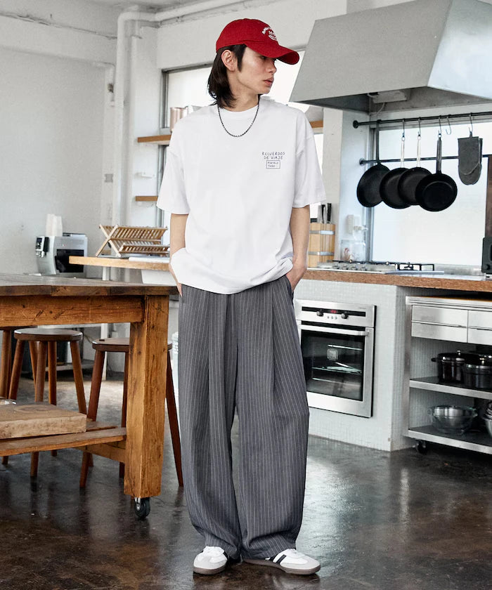 Love Pop Studio Travel Note Typography T-Shirt