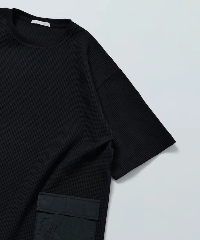 Side Pocket Spindle Tech Thermal Short Sleeve T-Shirt / Big Silhouette