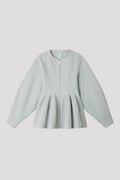 HYPHA PEPLUM ZIP  BLOUSON