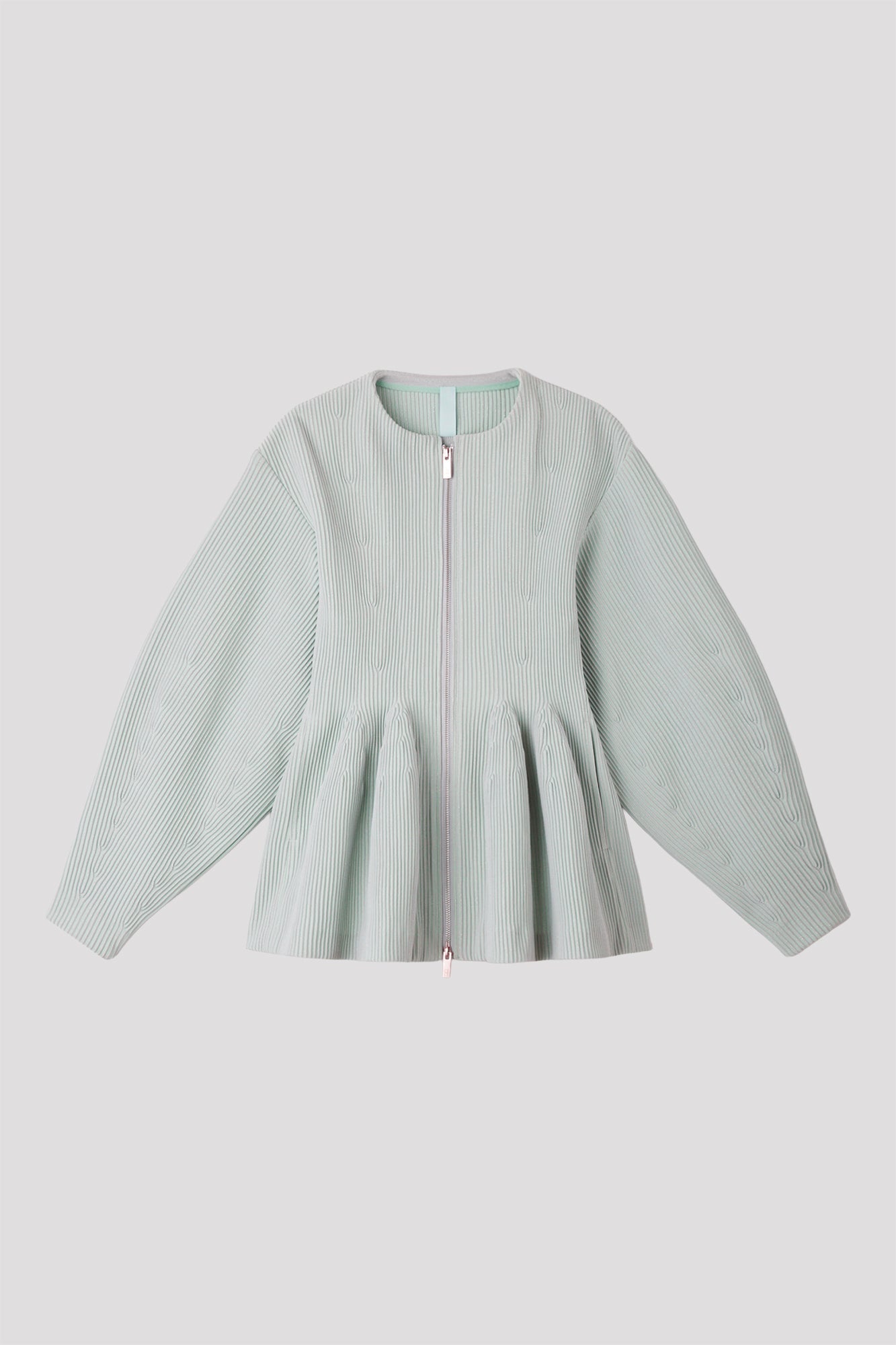 HYPHA PEPLUM ZIP  BLOUSON