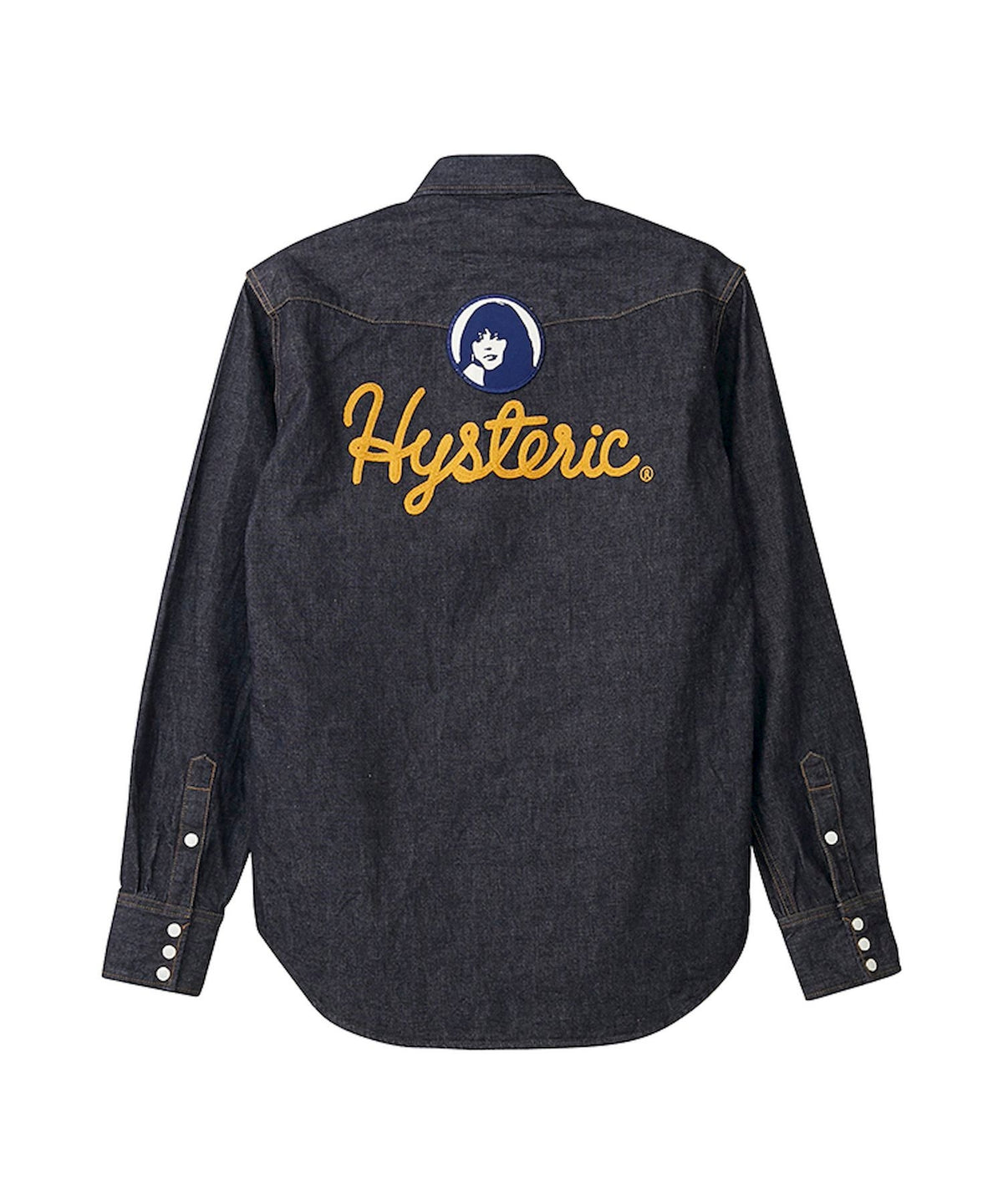 Hysteric Embroidered Western Denim Shirt