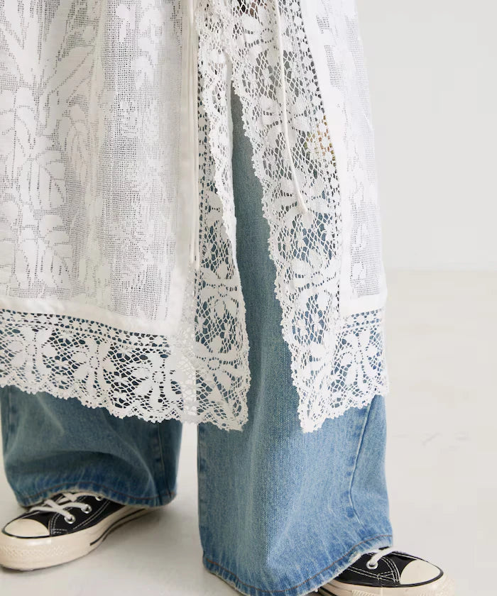 2WAY Lace Camidress & Lace Layered Skirt