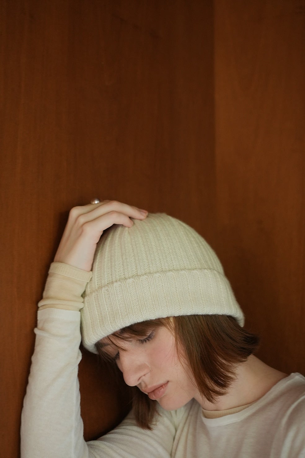 KIJIMA TAKAYUKI&times;CLANE CASHMERE WATCH CAP