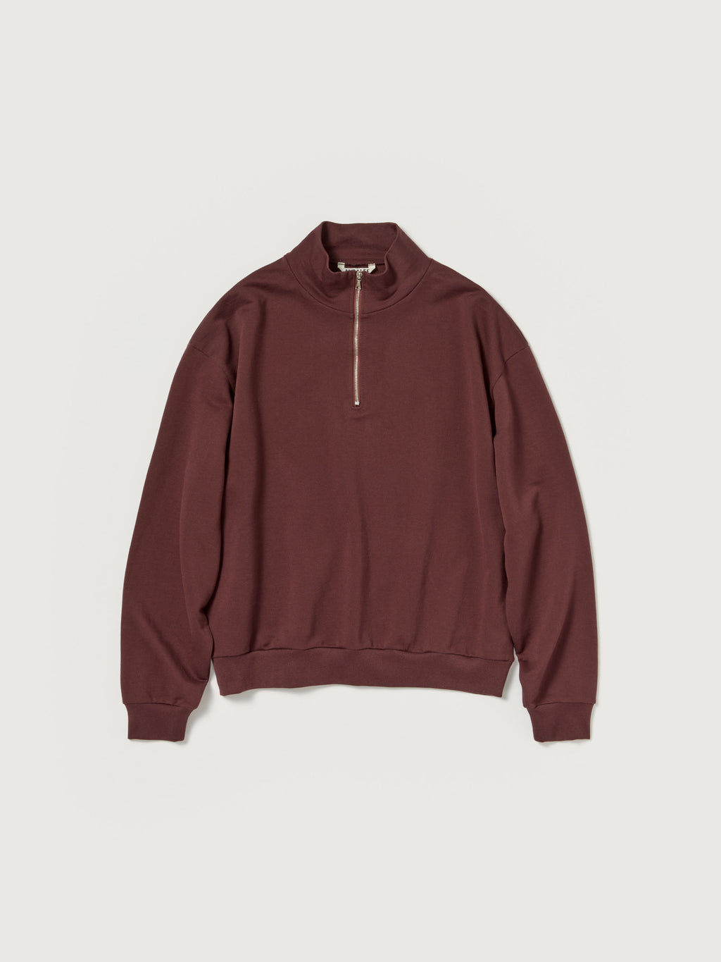 SUPER HIGH GAUGE SWEAT HALF ZIP P/O