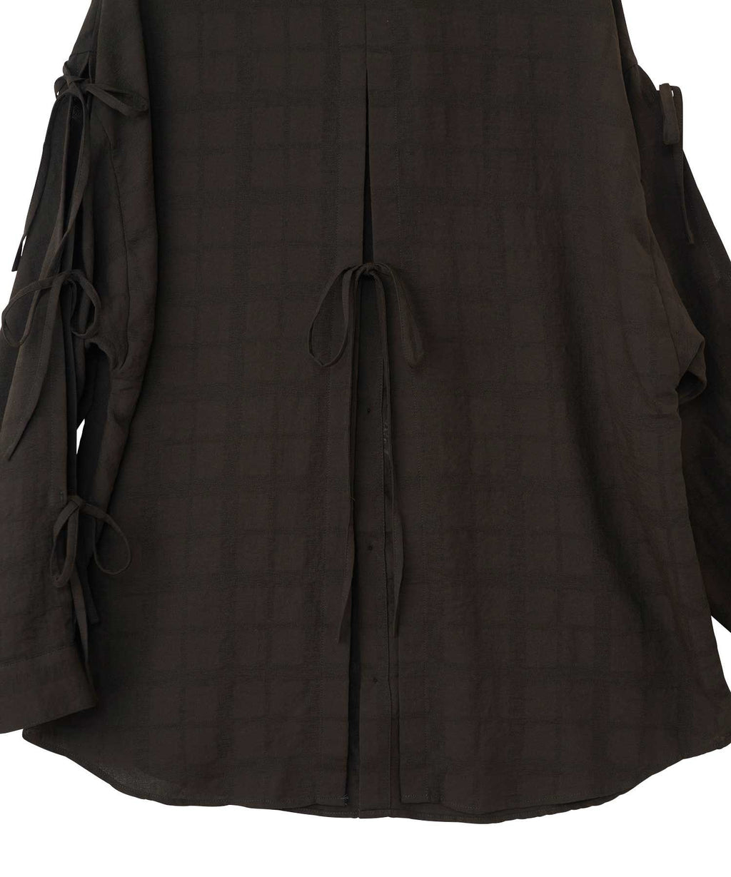 Hysteric Typical Girls Slit Ribbon Shirt