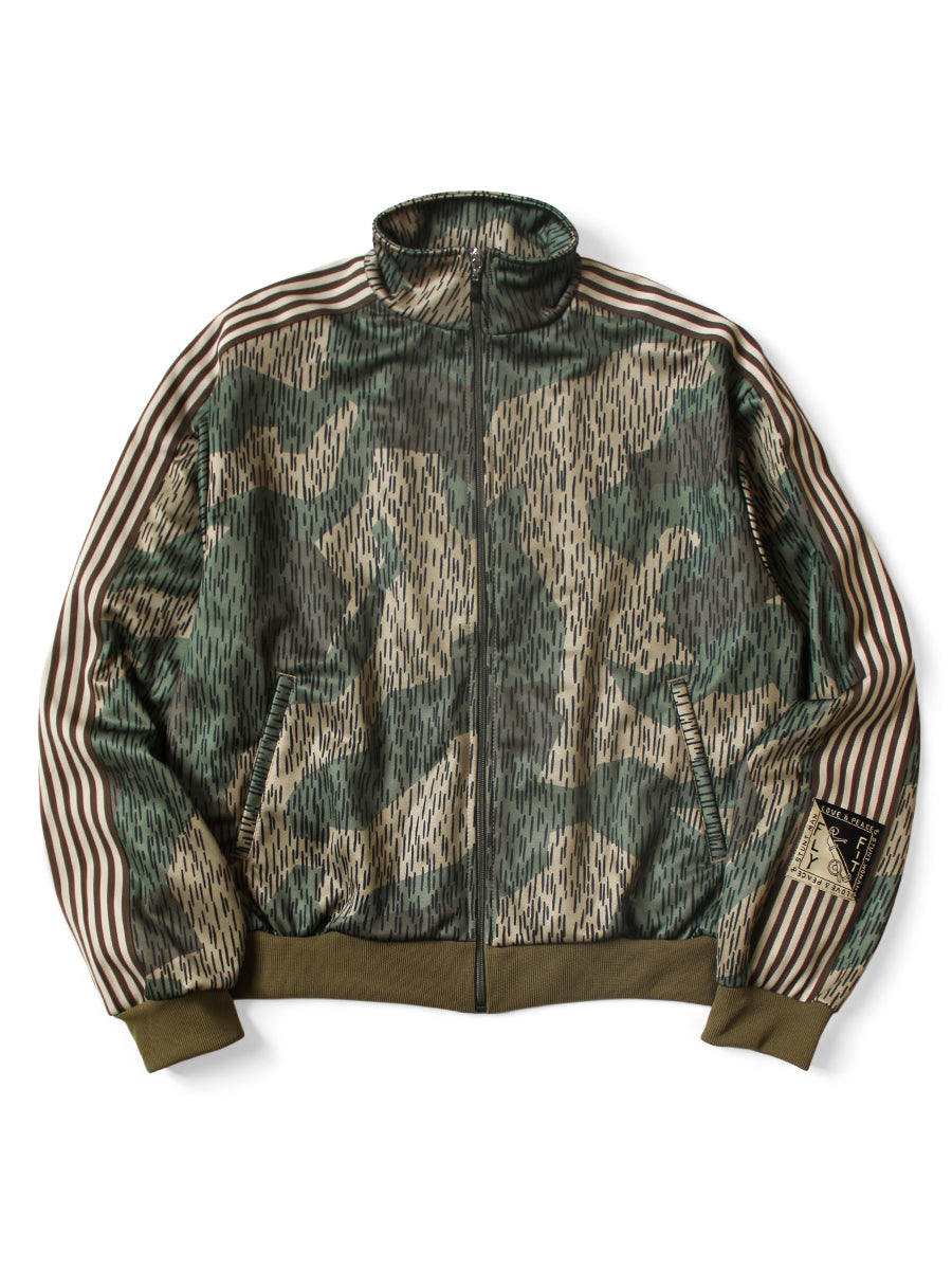 Smooth Jersey Rain Camouflage Pattern Track JKT